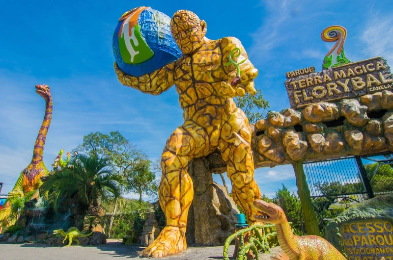 Ingresso Terra Mágica Florybal - Dinossauros